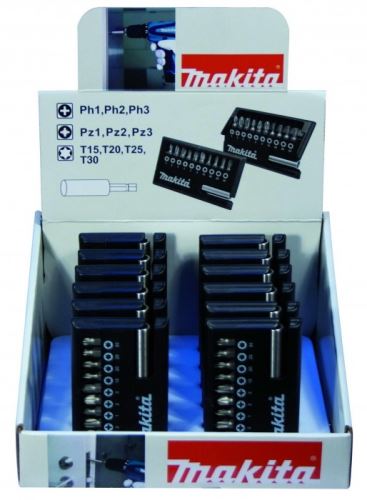 MAKITA set nastavkov 1/4" 11 kos v plastični škatli, 12 kos D-30651-12