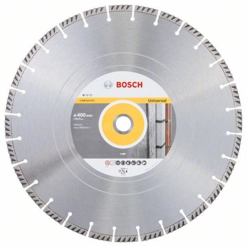 BOSCH Diamantna rezalna plošča Standard for Universal 400 × 25,4 400x20x3,2x10 mm 2608615073