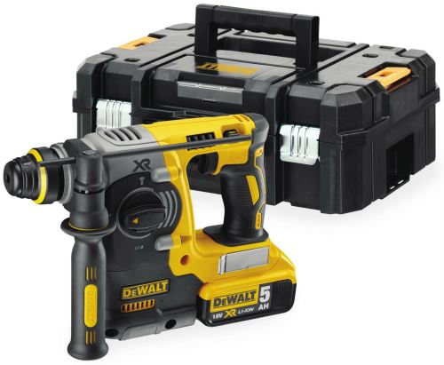 DEWALT akumulatorsko kombinirano kladivo SDS-Plus 18V XR 5,0Ah DCH273P2T