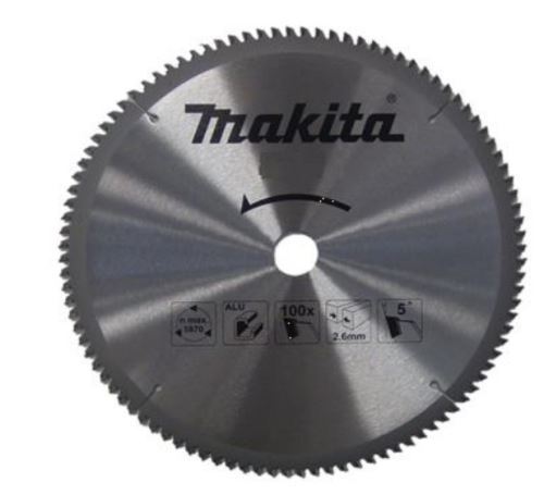 MAKITA žagin list aluminij TCT 260x2,6x30 mm 100 zob D-61874