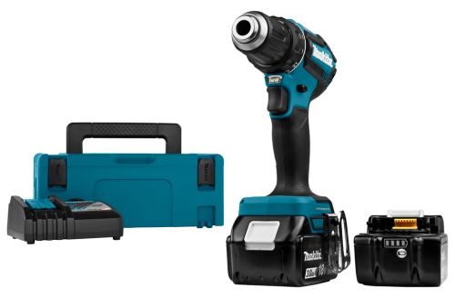 MAKITA akumulatorski vijačnik Li-ion 18V/3,0 Ah, systainer DDF485RFJ