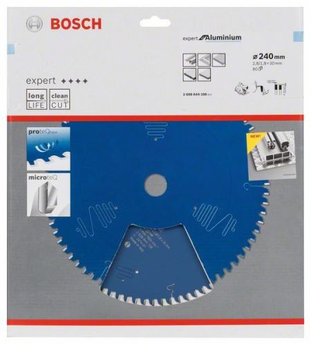 BOSCH žagin list Expert for Aluminium 140 x 20 x 1,8 mm, 42 2608644092