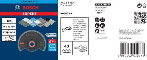 BOSCH EXPERT STARLOCK ACZ85RD4, 10 kosov 2608900035