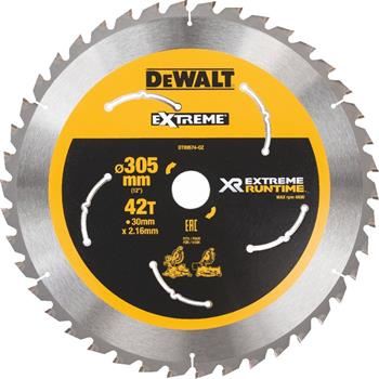 Žagin list DEWALT (idealen za žage FLEXVOLT), 305 x 30 mm, 42 zob DT99574