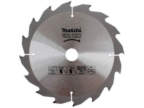 MAKITA žagin list za les SPECIALIZED 165x1,5x20 mm 16 zob D-51079