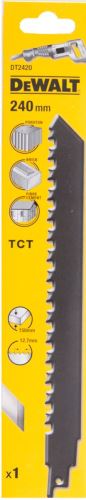 DEWALT Žagin list (TCT) za rezanje opeke in blokov Poroton, 240 mm DT2420