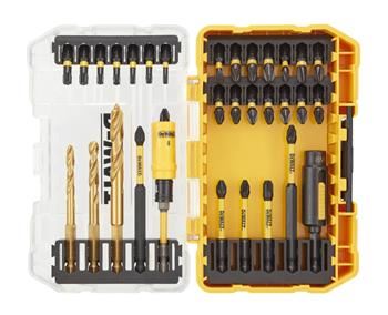 Komplet vijačnih nastavkov in svedrov za kovino DEWALT FLEXTORQ (35 kosov) DT70741T