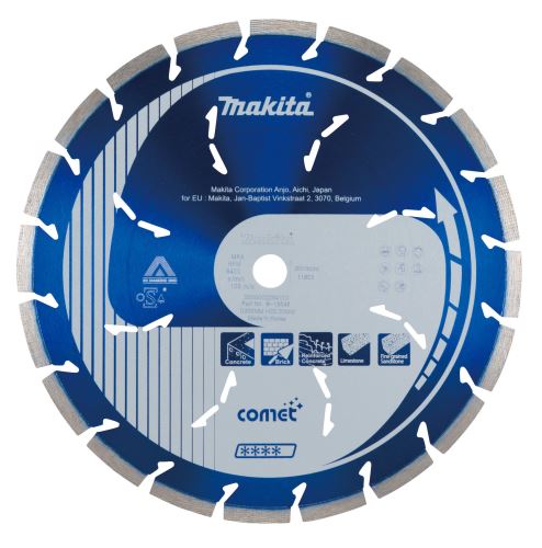 MAKITA diamantna rezalna plošča Comet Rapid 300x20 mm B-13546