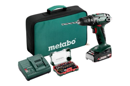 Metabo akumulatorski vrtalni vijačnik BS 18 Set 602207580