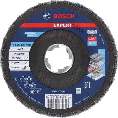 BOSCH EXPERT X-LOCK lamelni N475 SCM veryfine125mm 2608901475