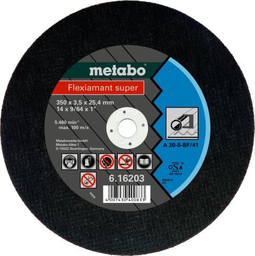 METABO Rezalna plošča - jeklo-FLEXI SUPER 300x3.0x25.4 616202000