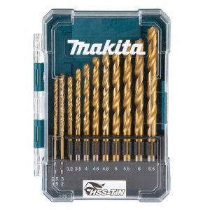 MAKITA Garnitura svedrov HSS-TiN Economic za kovino 13 kos D-72855