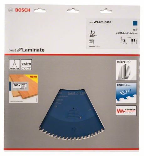 BOSCH List krožne žage Best for Laminate 305 x 30 x 2,5 mm, 96 2608642137