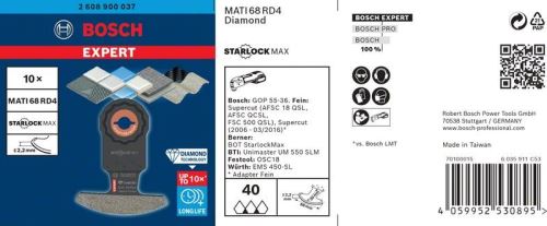 BOSCH EXPERT STARLOCKMAX MATI68RD4 2.2x68.10kos 2608900037