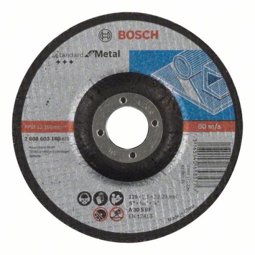 Bosch Kolenasta rezalna plošča Standard for Metal