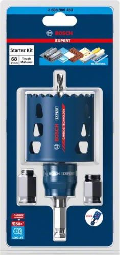 BOSCH EXPERT luknjač Tough Material 68 začetni komplet (5 kosov) 2608900450