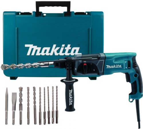 Makita Kombinirano kladivo s priborom 2.4J, 780W HR2470X16