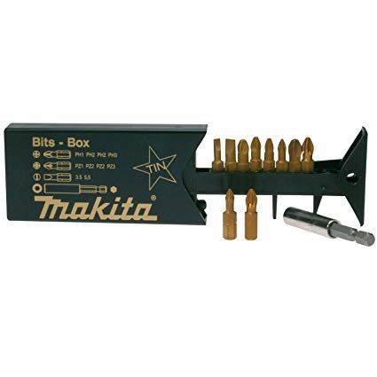 MAKITA set nastavkov TIN, podaljšek, PH, PZ, ploščat 11 kos P-49046