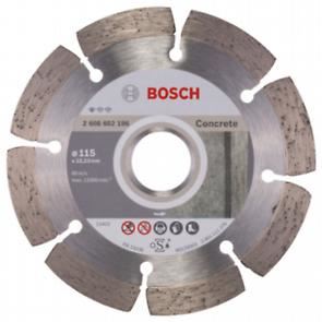 BOSCH Diamantna rezalna plošča Standard for Concrete 115 x 22,23 x 1,6 x 10 mm 2608602196