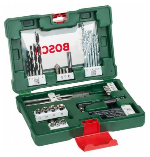 BOSCH 41-delni set vijačnih nastavkov in svedrov z dvostranskim izvijačem 2607017316