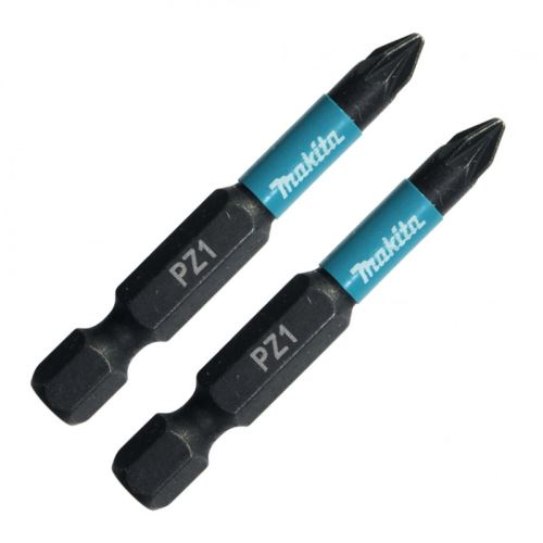 MAKITA torzijski nastavek 1/4" IMPACT BLACK PZ1, 50 mm 2 kosa B-63747