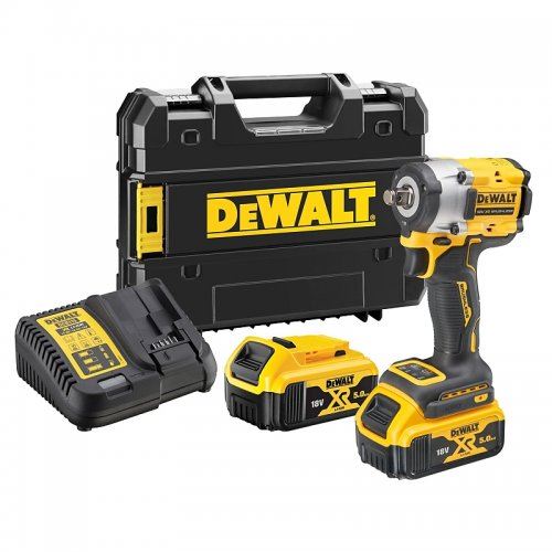 DEWALT Akumulatorski udarni vijačnik 18V 2x5,0Ah DCF921P2T