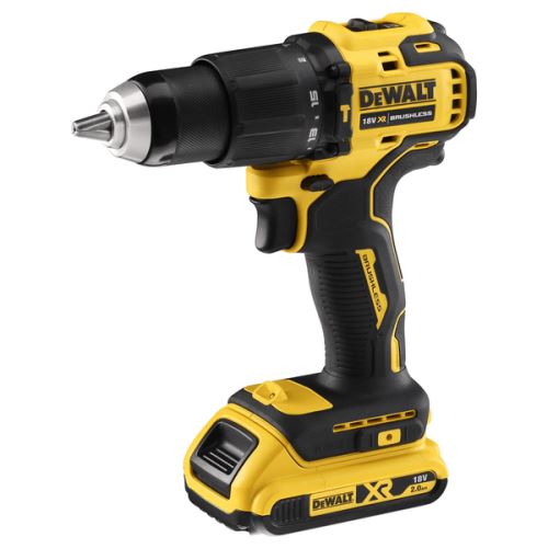 DEWALT Akumulatorski vrtalni vijačnik 18V XR Li-Ion, 2x 1,5Ah DCD709S2T