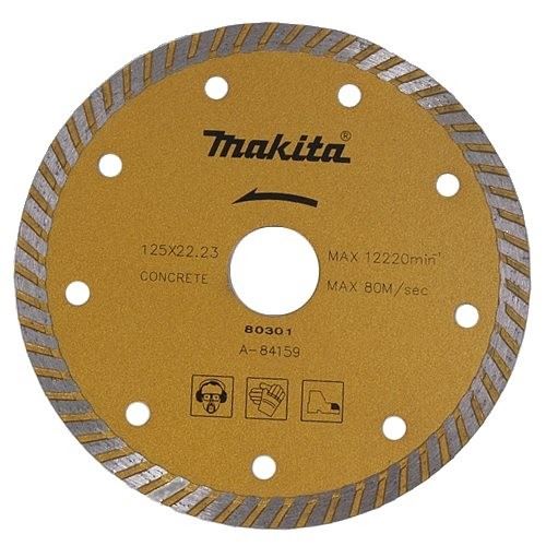 MAKITA brusna plošča diamantna turbo 125x22,23 mm A-84159