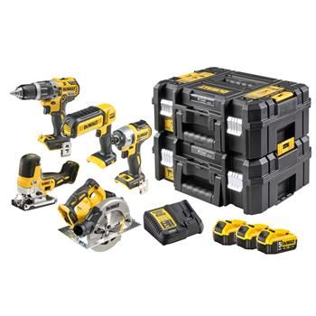 DEWALT 18V combo baterijski komplet orodja, 3x baterija DCK500P3T