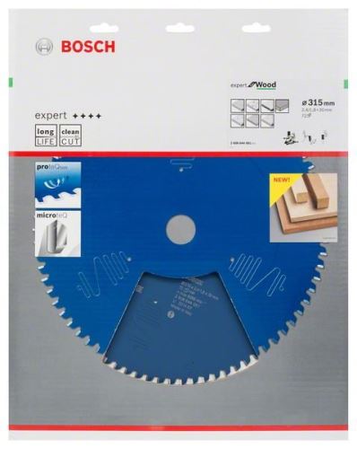 BOSCH žagin list Expert for Wood 315 x 30 x 2,4 mm, 72 2608644081