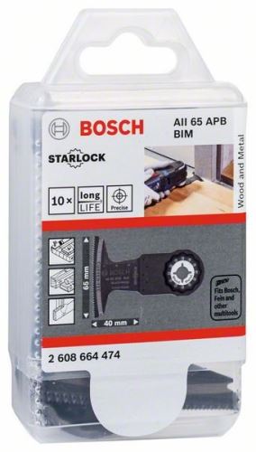 BOSCH RB – 10 kosov AII 65 APB 40 x 65 mm 2608664474