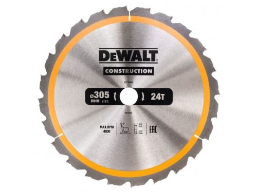 DEWALT Žagin list 305 x 30 mm, 24 zob, za les DT1958