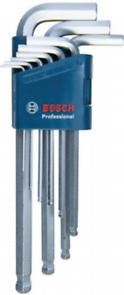 Bosch imbus ključ inbus 9 kosov 1600A01TH5