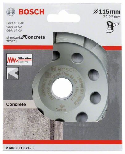 BOSCH Diamantni brusilni lonec Standard for Concrete 125 × 22,23 × 5 S4CON 125 SEG. 2608601573