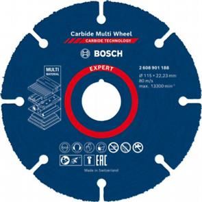 BOSCH EXPERT rezalna plošča Carbide Multi Wheel 115mm 2608901188