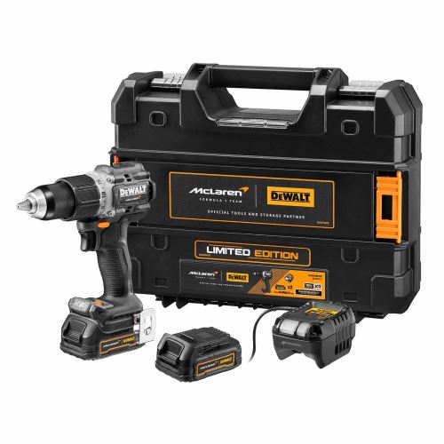 Dewalt Aku vrtalno kladivo 18V 1,7Ah McLaren Design DCD85ME2GT