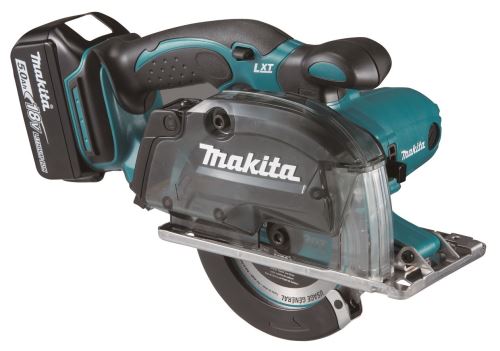 MAKITA Akumulatorska žaga za kovine Li-ion LXT 18V/5.0Ah, Makpac DCS552RTJ