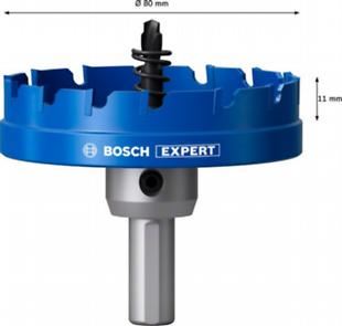 BOSCH EXPERT luknjač za pločevino iz karbidne trdine 80mm 2608901445