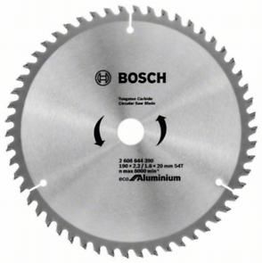 BOSCH žagin list Eco for Aluminium 190x2,2/1,6x20 54T 2608644390