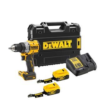 DeWALT 18V AKU vrtalnik 2x5Ah LR, polnilec, Tstak DCD800P2LRT