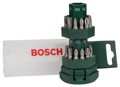 BOSCH 25-delni set nastavkov za izvijač "Big Bit" 2607019503