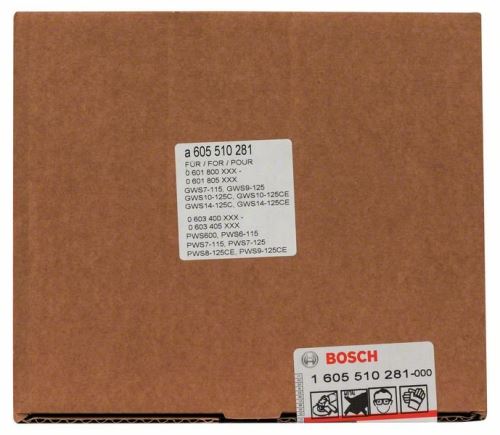 BOSCH Pokrovi ekstraktorja za brušenje 125 mm 1605510281