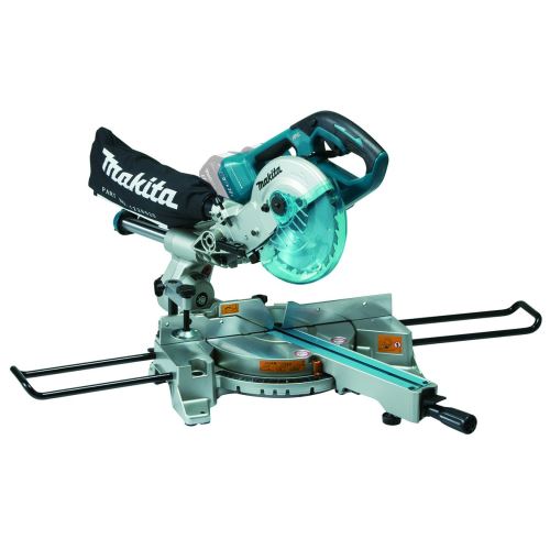 MAKITA Akumulatorska zajeralna žaga 190 mm, Li-ion LXT 2 x 18 V, brez baterije DLS714NZ