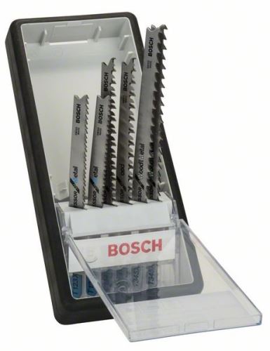 BOSCH 6-delni set žaginih listov Robust Line Progressor, s steblom TT 123 X (2x); T 234 X (2x); T 345 XF (2x) 2607010531