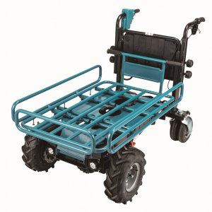 Makita Baterijski transportni voziček Li-ion LXT 2x18V, brez baterije Z DCU604Z