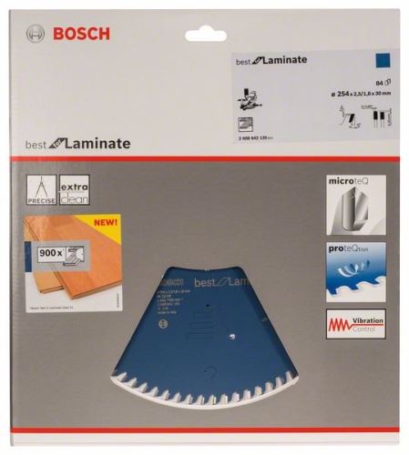 BOSCH List krožne žage Best for Laminate 254 x 30 x 2,5 mm, 84 2608642135