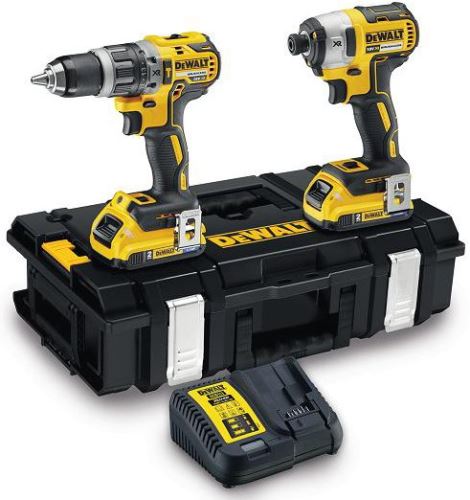 Komplet brezkrtačnega orodja DEWALT DCK266P2