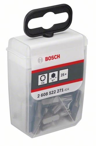 BOSCH TicTac škatla T25 ekstra trda T 25, 25 mm (25 kos) 2608522271