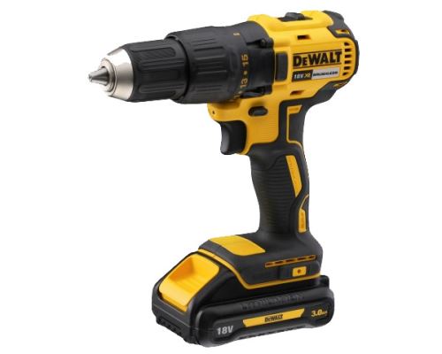 DeWalt Akumulatorski vrtalni vijačnik, 18V XR Li-Ion, 65Nm, 2x3,0Ah, kovček DCD777L2T