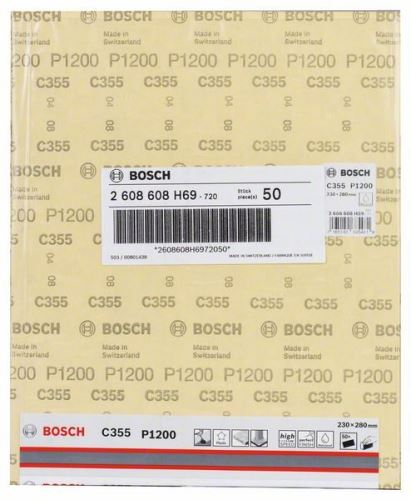 BOSCH Brusni papir C355 230 x 280 mm, 1200 2608608H69